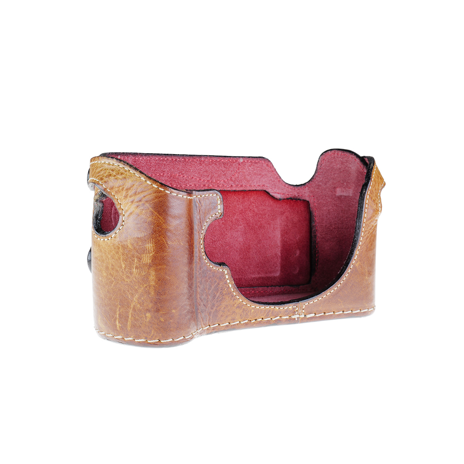 Gelegenheiten Protector Leicatime  für M8/9   Leder  braun   (handmade in Italy)