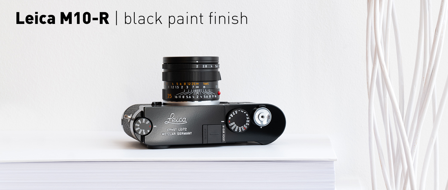 (slider 14 – Leica M10-R, black paint finish)